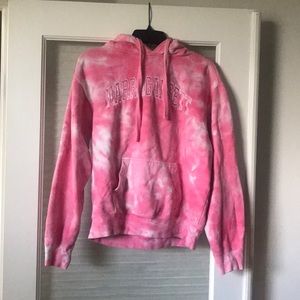 Pink Tye Dye Narragansett Hoodie Size S